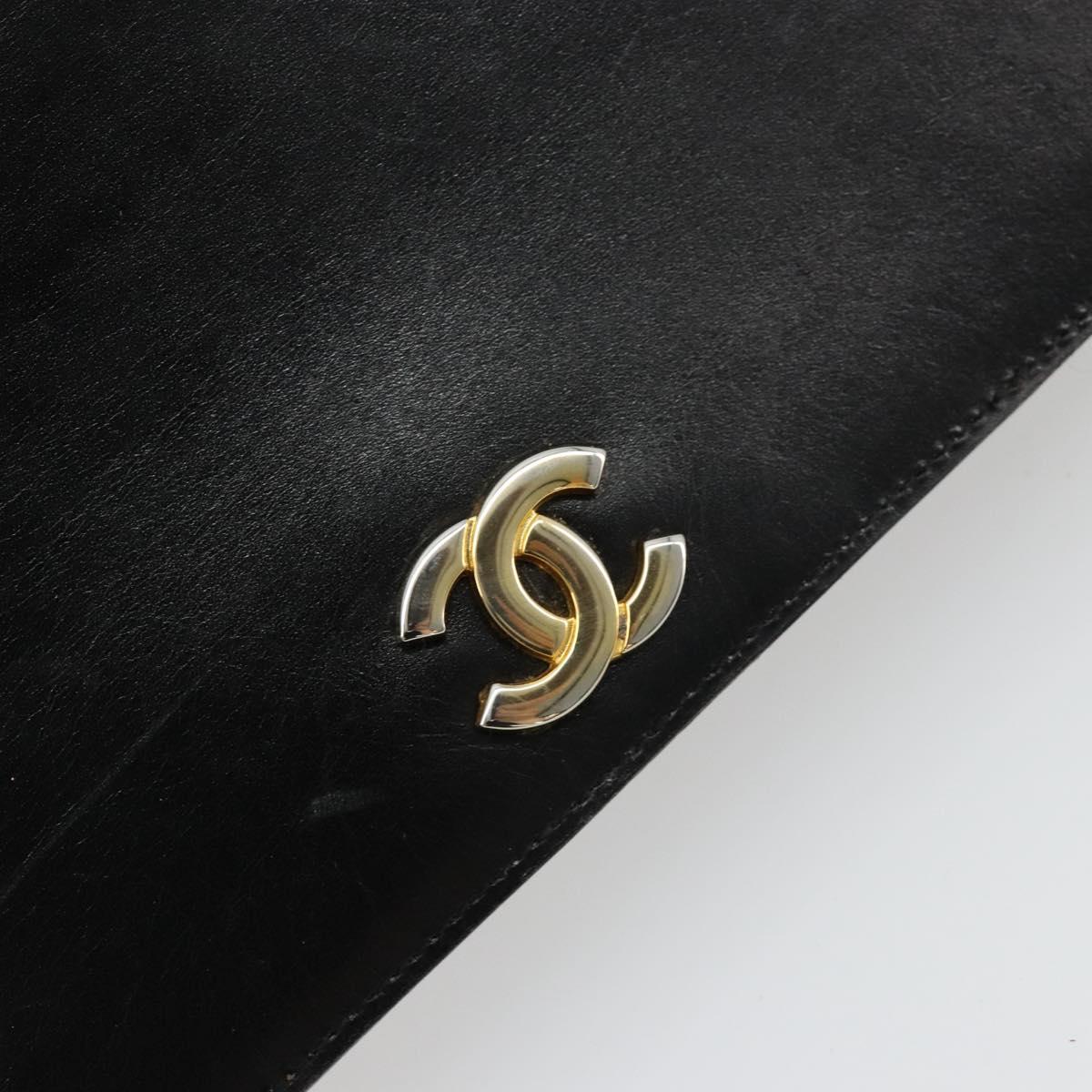 Chanel Black Leather Flap Bag