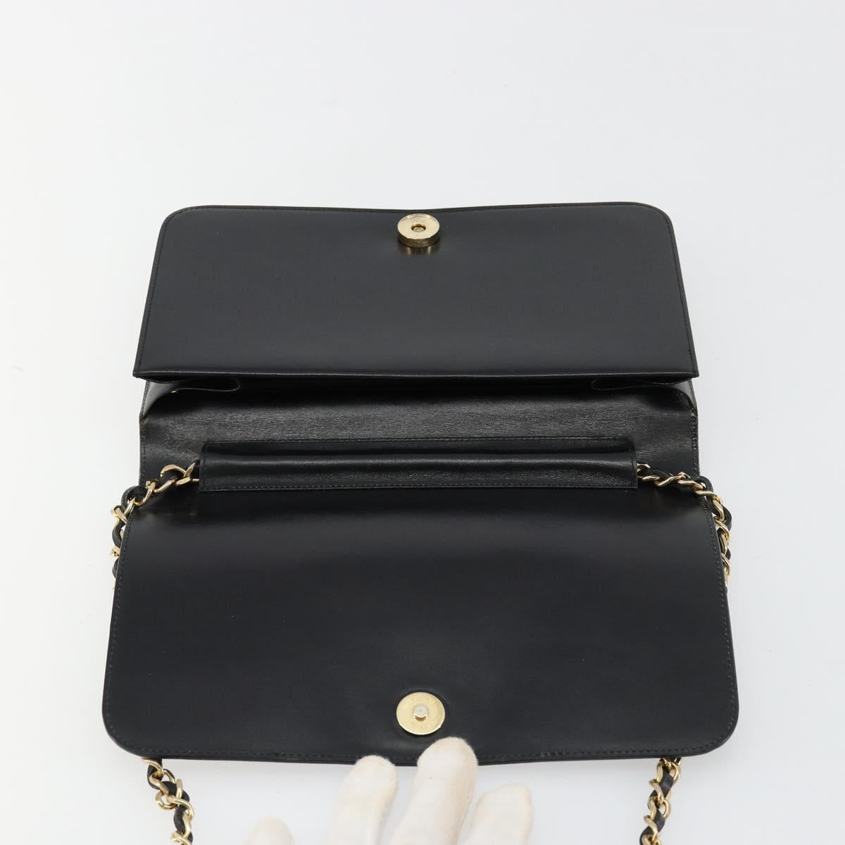 Chanel Black Leather Flap Bag