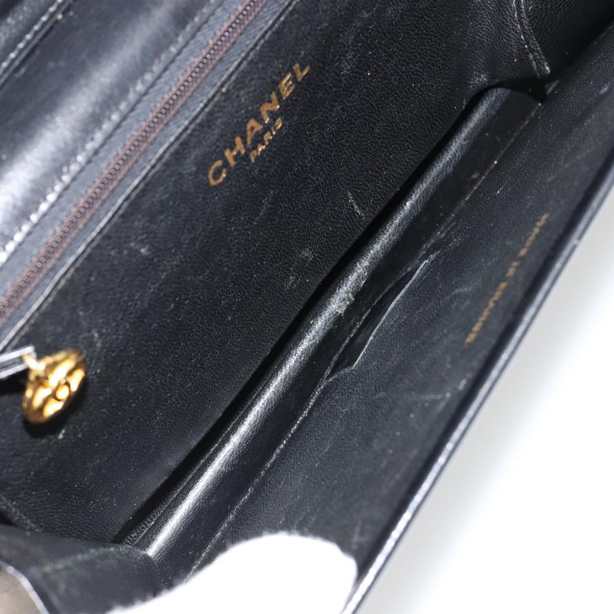Chanel Black Leather Flap Bag