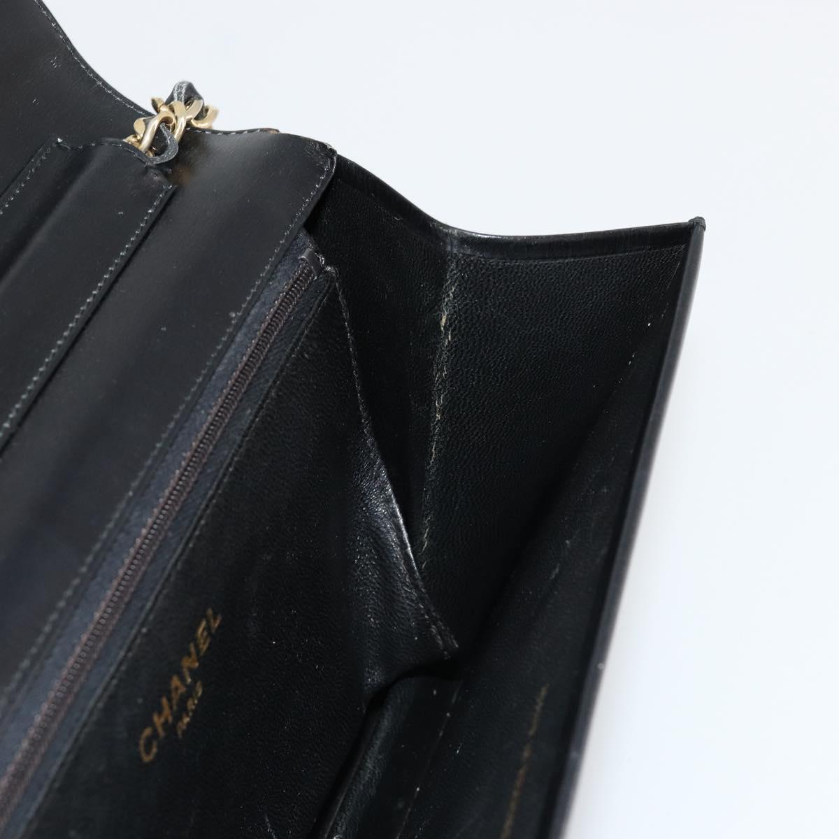 Chanel Black Leather Flap Bag