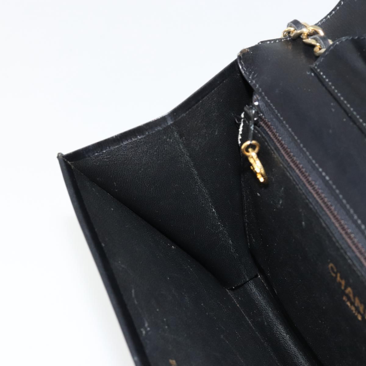 Chanel Black Leather Flap Bag