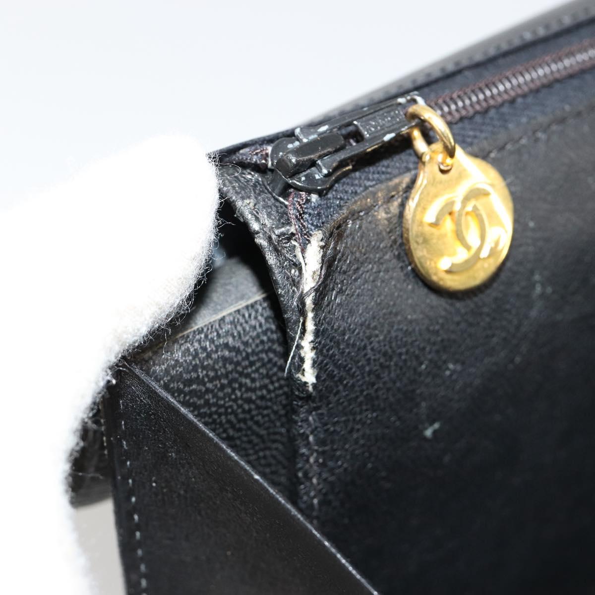 Chanel Black Leather Flap Bag