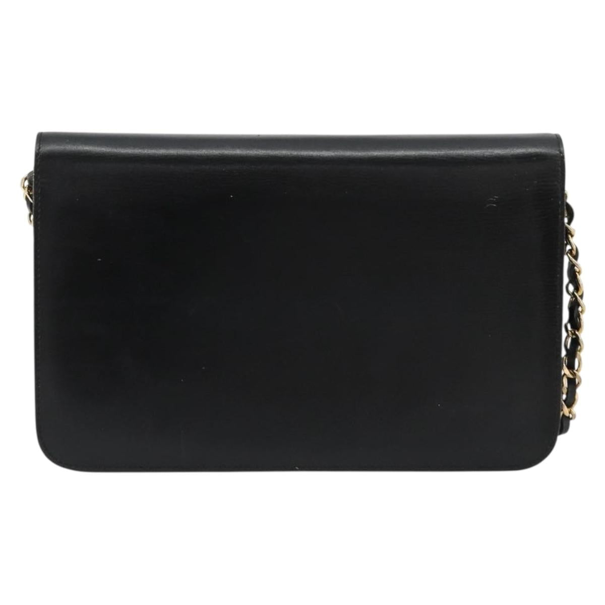 Chanel Black Leather Flap Bag
