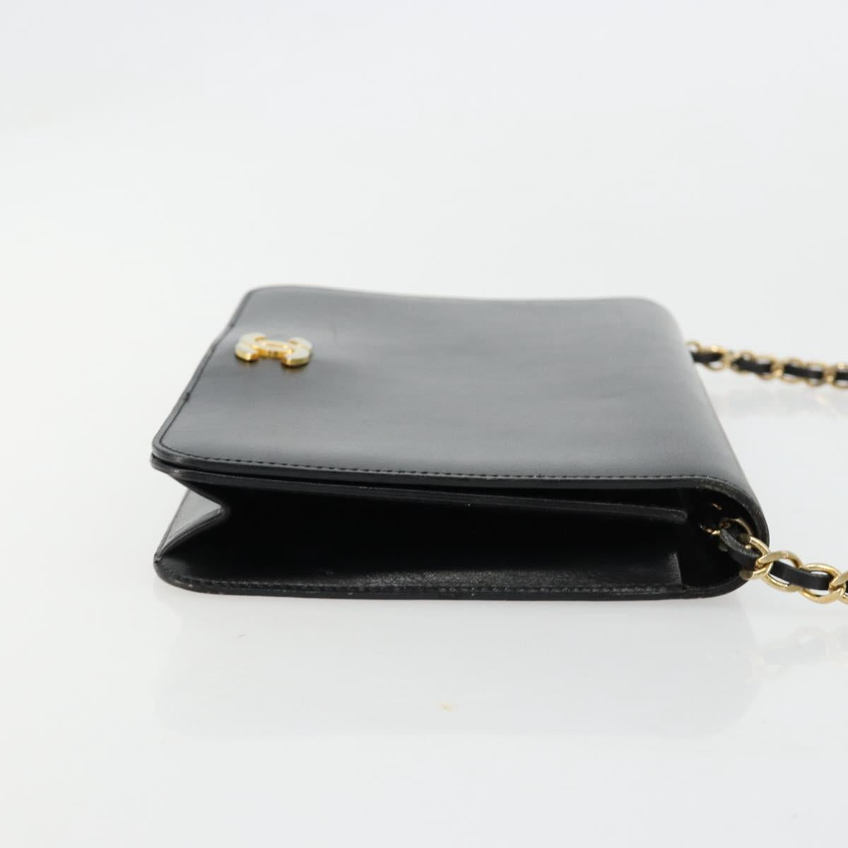Chanel Black Leather Flap Bag