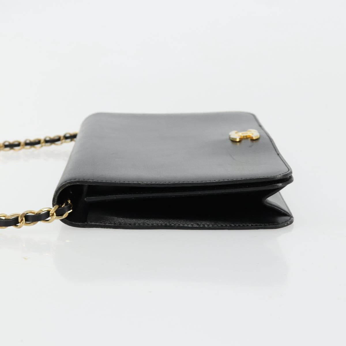 Chanel Black Leather Flap Bag
