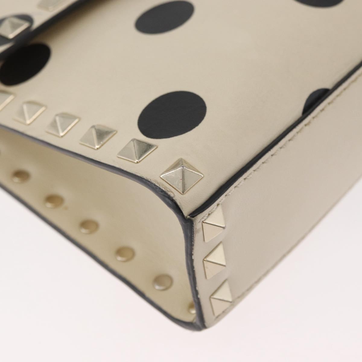 Valentino Polka Dot Rockstud Crossbody Bag