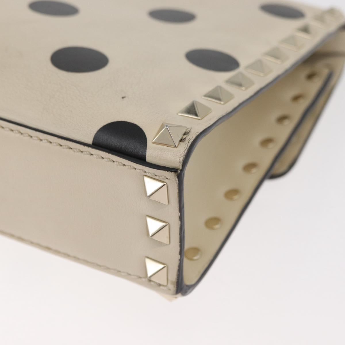 Valentino Polka Dot Rockstud Crossbody Bag