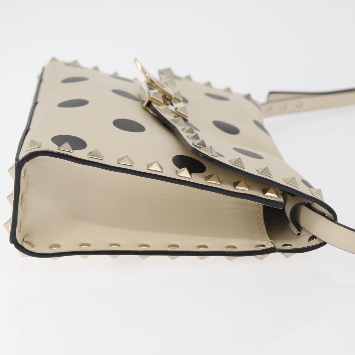 Valentino Polka Dot Rockstud Crossbody Bag