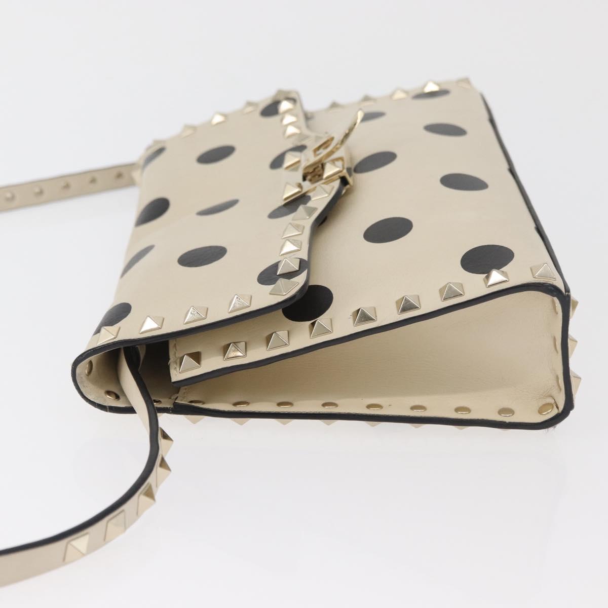 Valentino Polka Dot Rockstud Crossbody Bag