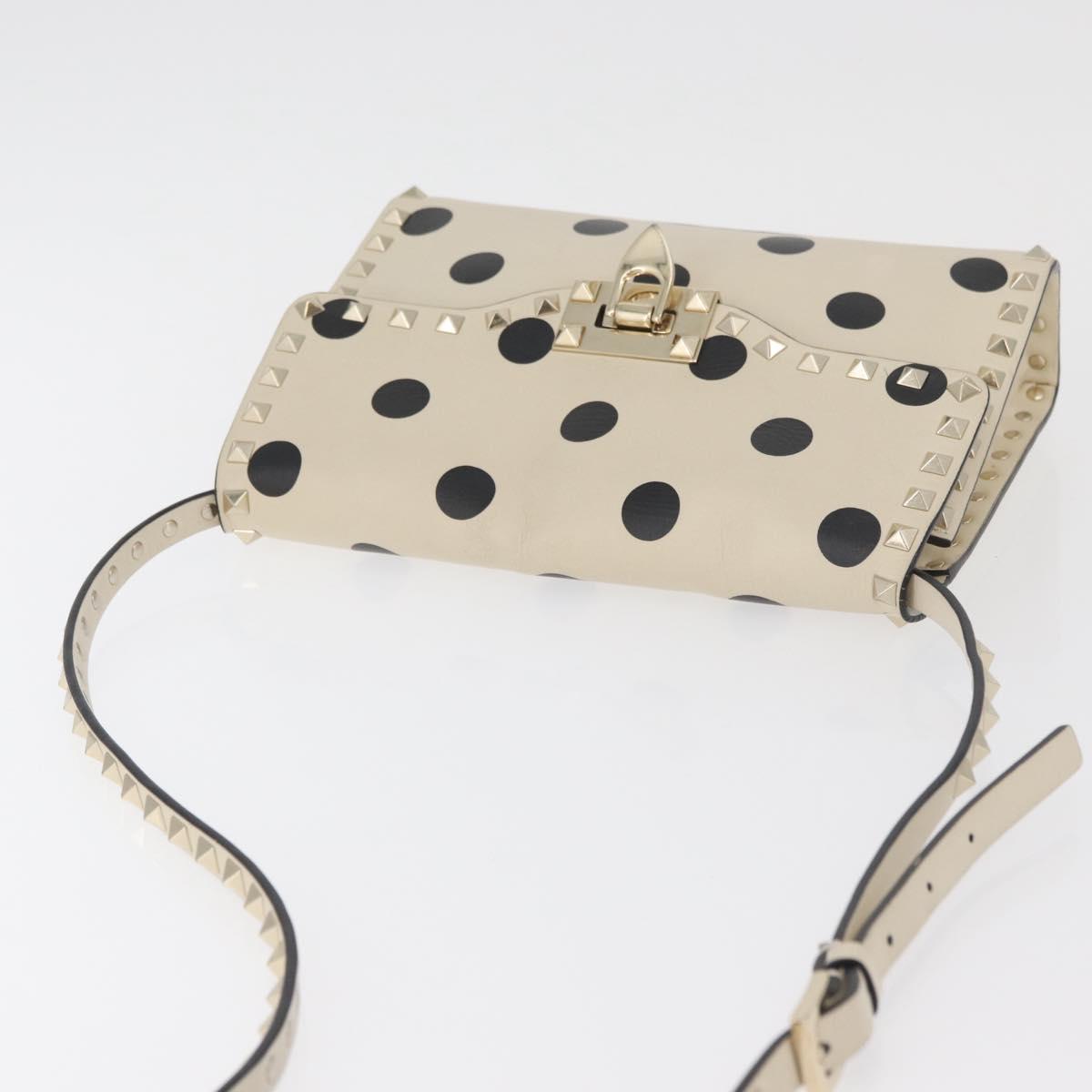 Valentino Polka Dot Rockstud Crossbody Bag