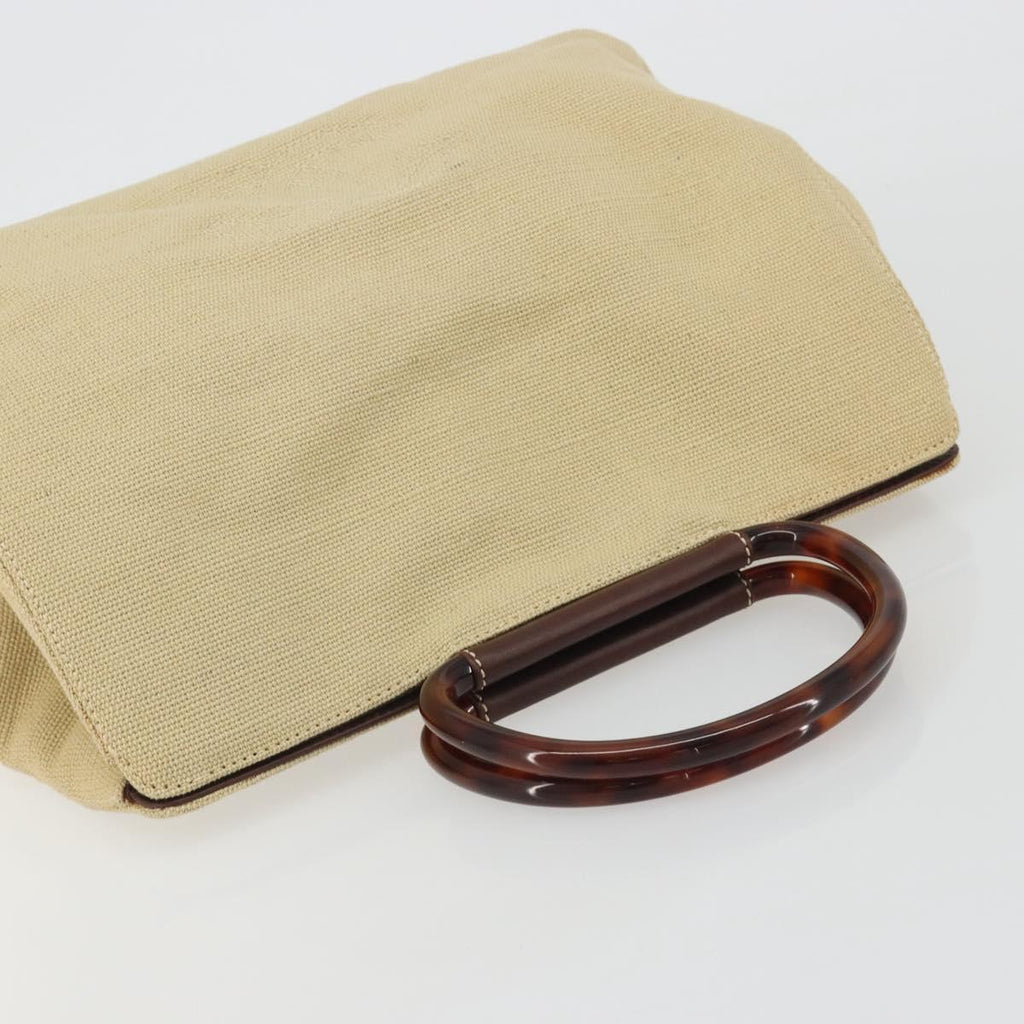 Chanel Raffia and Tortoise Handbag