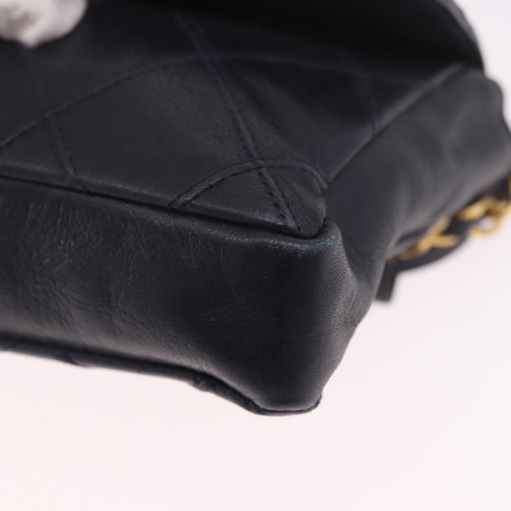 Chanel Navy Flap Belt Bag