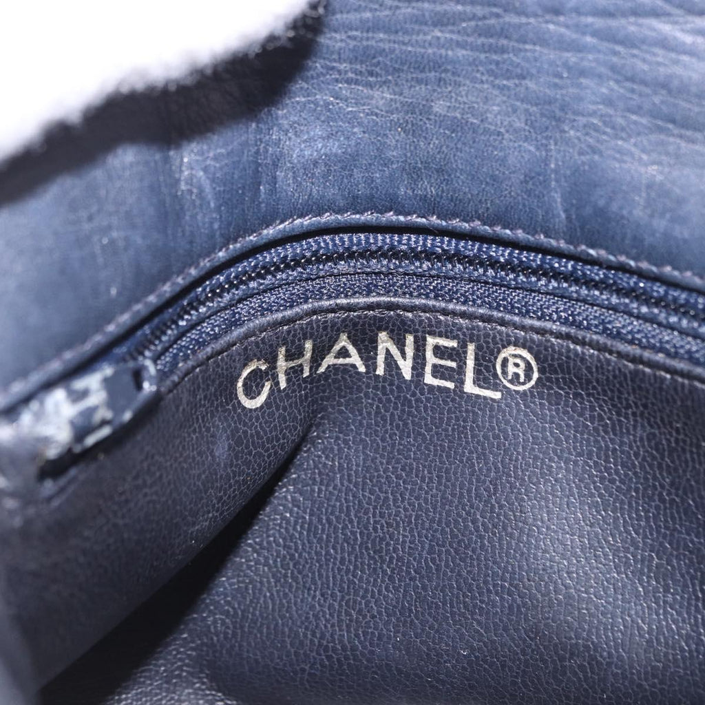 Chanel Navy Flap Belt Bag