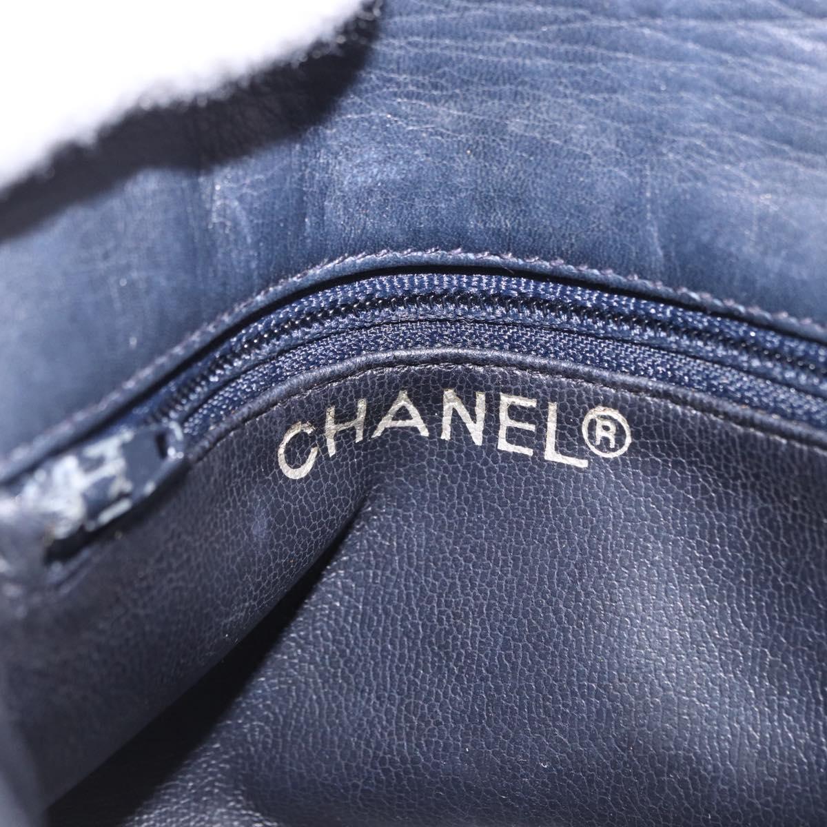 Chanel Navy Flap Belt Bag