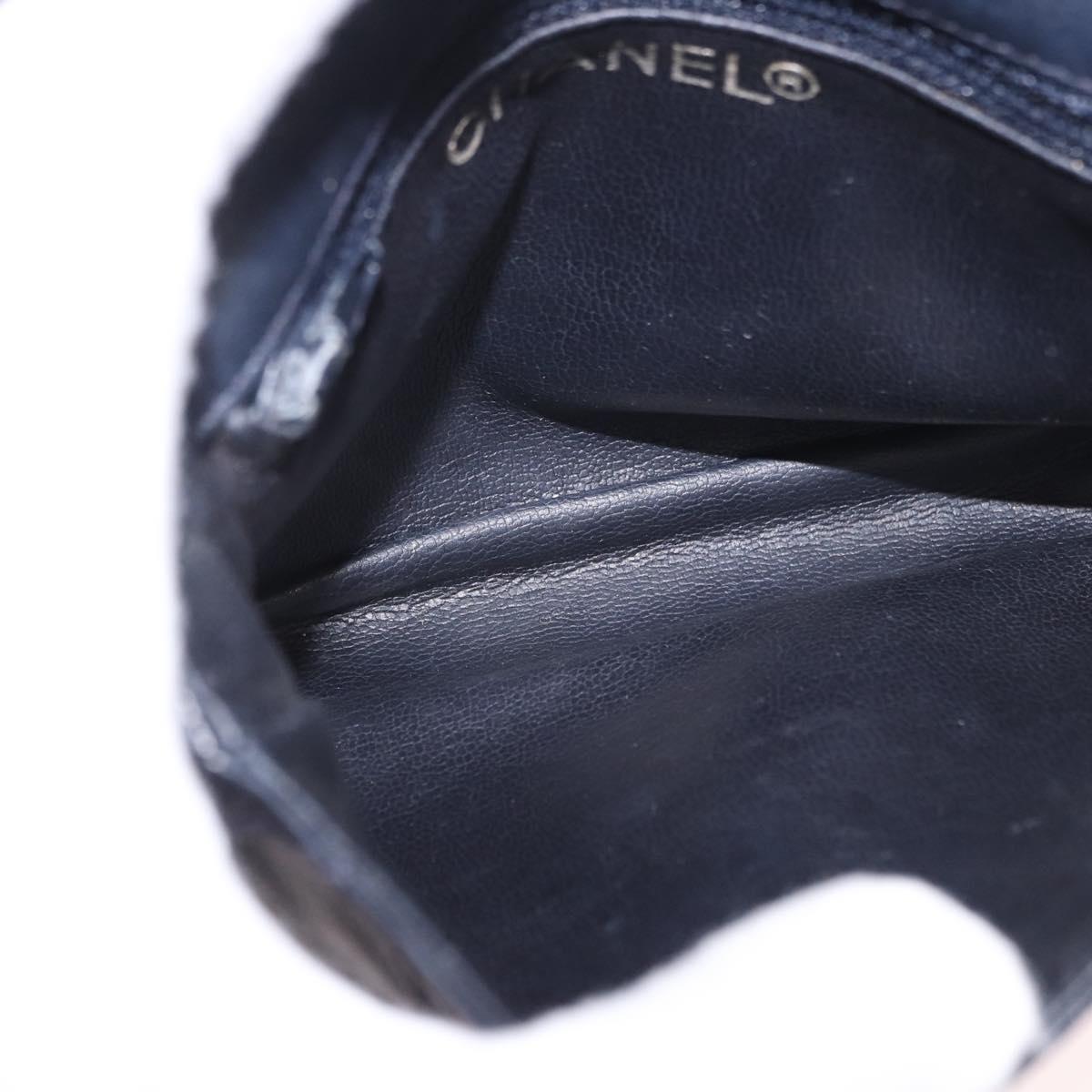 Chanel Navy Flap Belt Bag