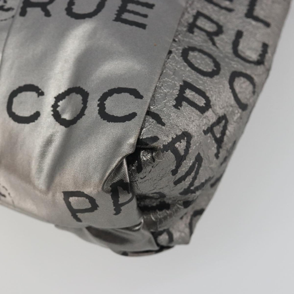 Chanel Silver Spellout Crossbody