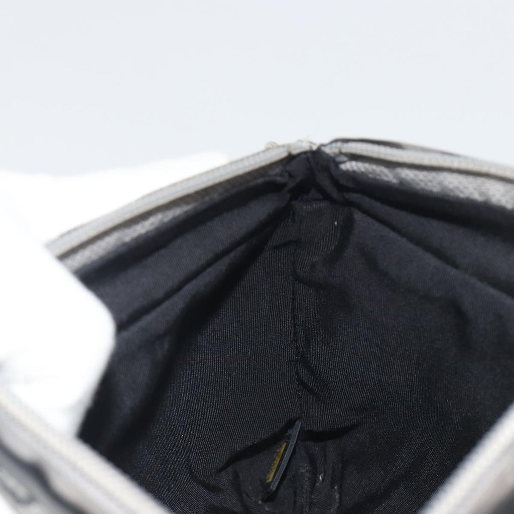 Chanel Silver Spellout Crossbody