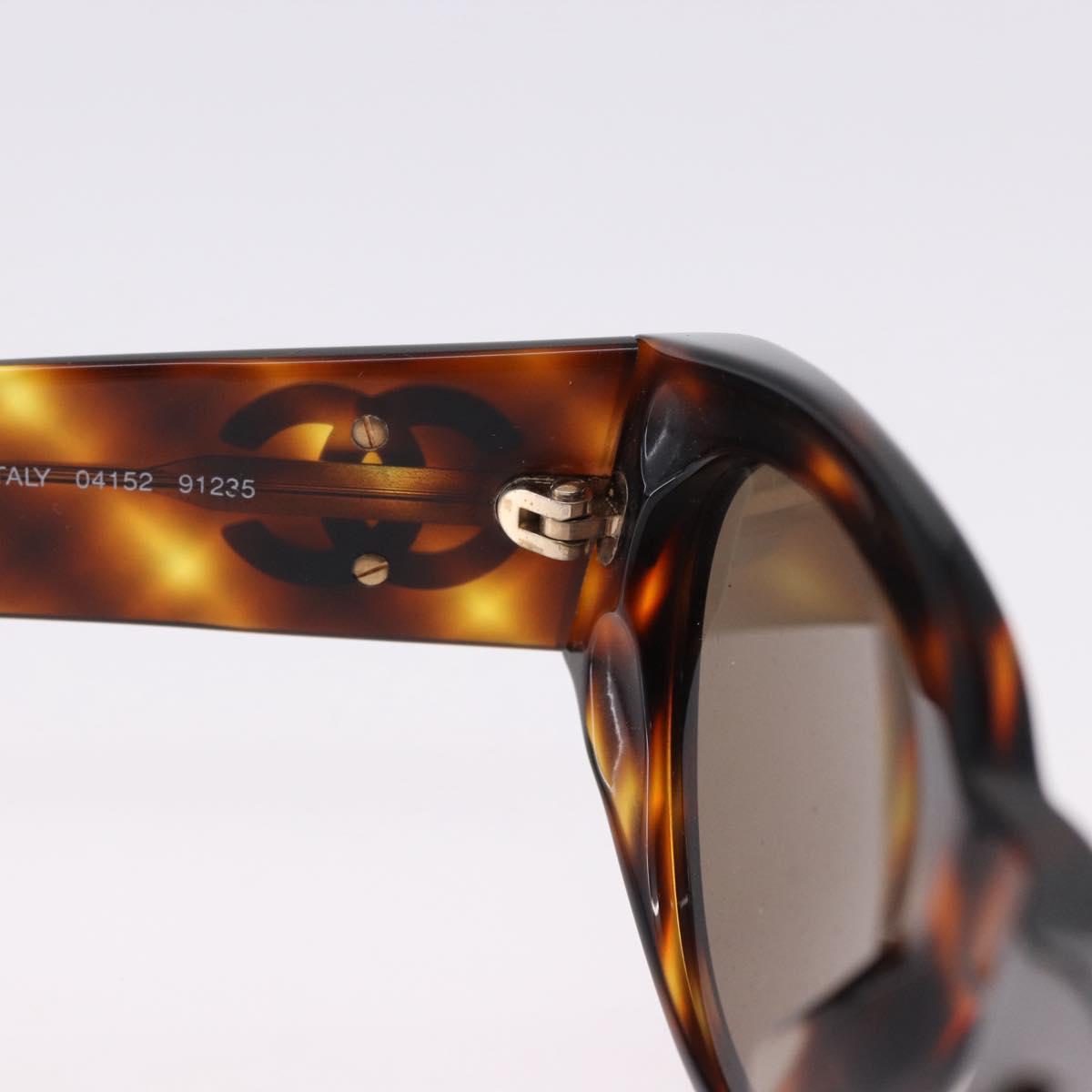 Chanel Tortoise Sunglasses with Gold Logo