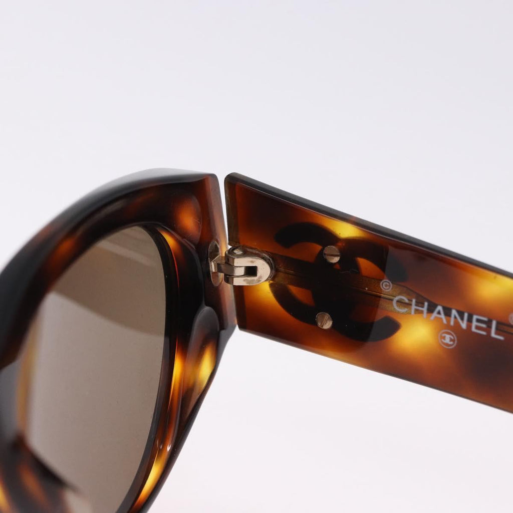 Chanel Tortoise Sunglasses with Gold Logo