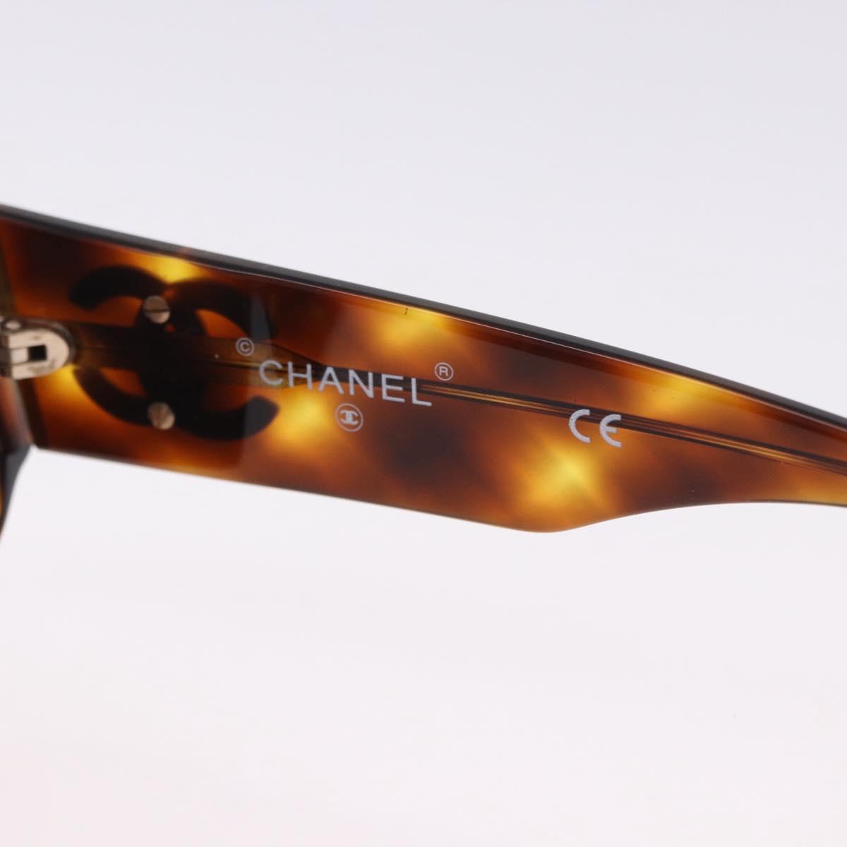 Chanel Tortoise Sunglasses with Gold Logo
