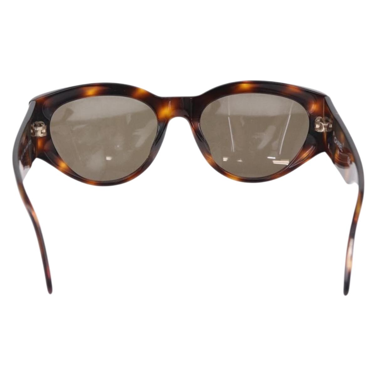 Chanel Tortoise Sunglasses with Gold Logo
