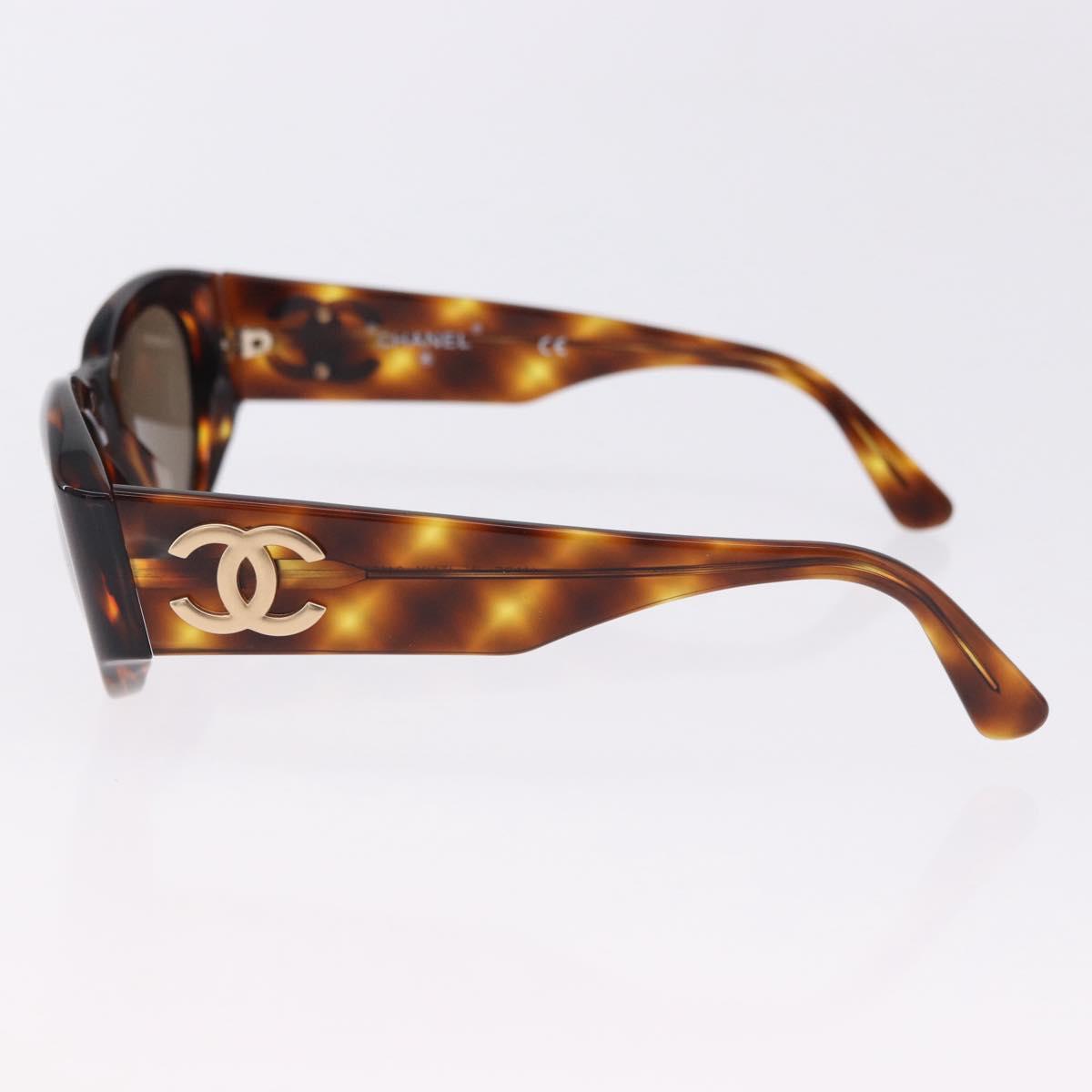 Chanel Tortoise Sunglasses with Gold Logo