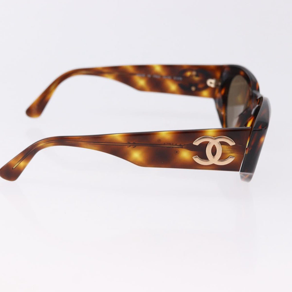 Chanel Tortoise Sunglasses with Gold Logo