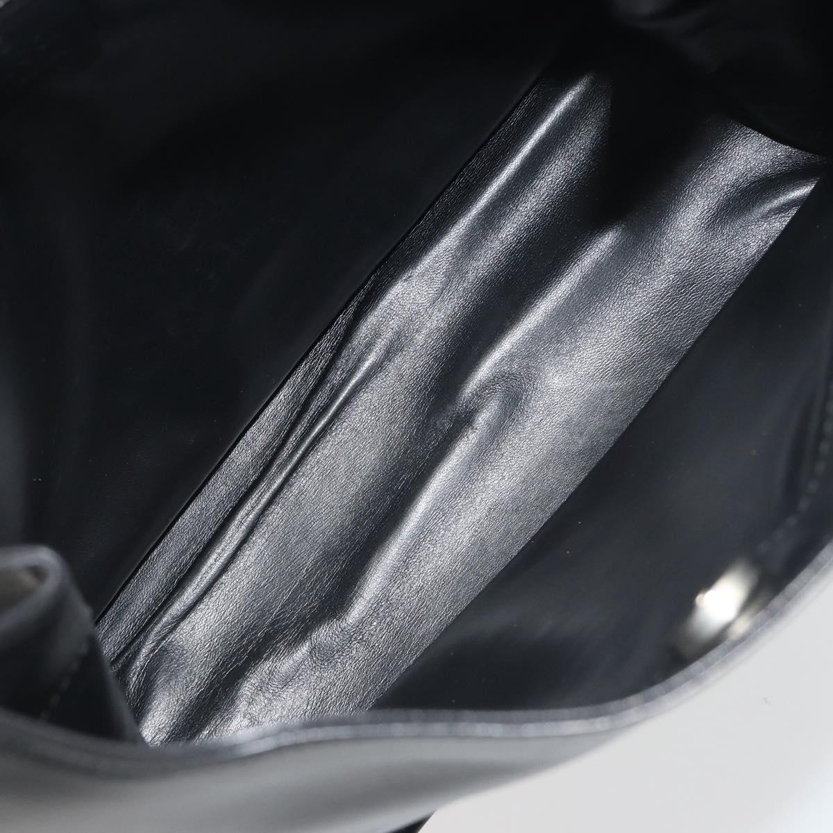 Gucci Tom Ford Black Leather Hobo Bag