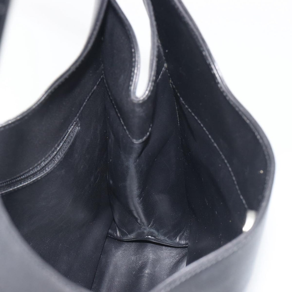 Gucci Tom Ford Black Leather Hobo Bag