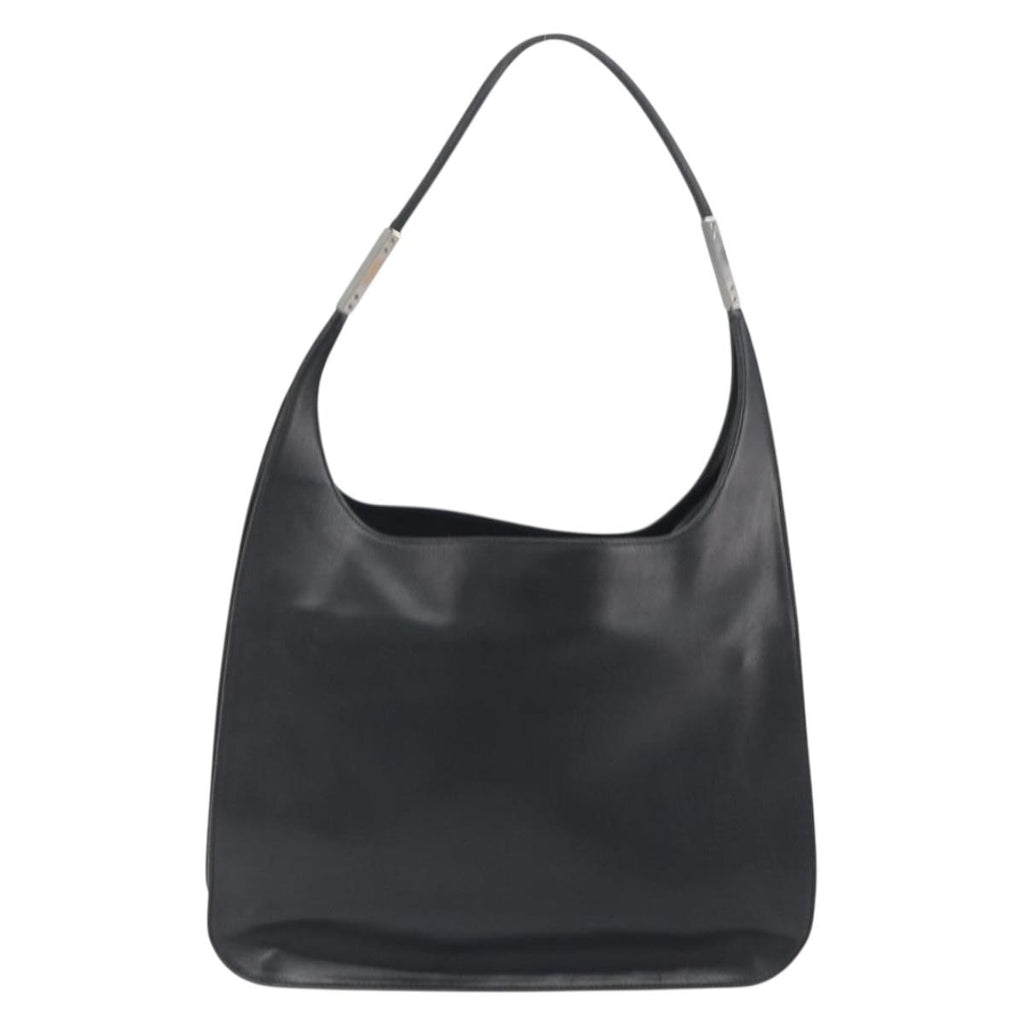 Gucci Tom Ford Black Leather Hobo Bag