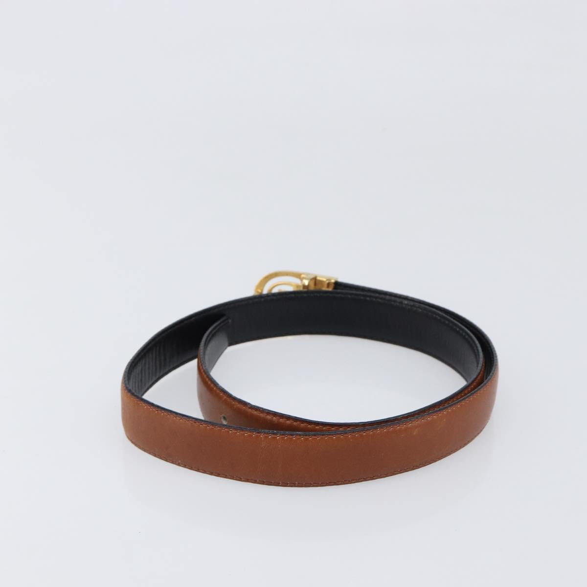 Celine Tan Leather Macadam Belt