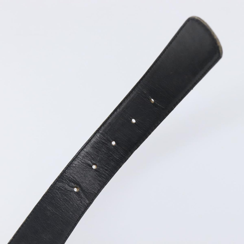 Celine Gold Classic Logo Black Belt