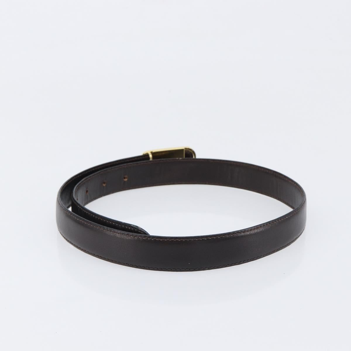 Celine Gold Classic Logo Black Belt