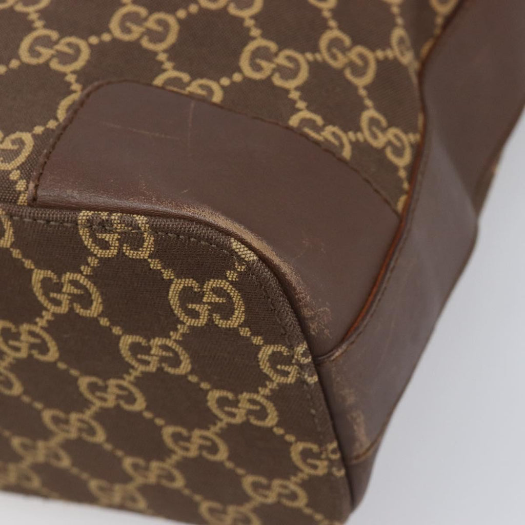 Gucci Brown Monogram Shoulder Bag