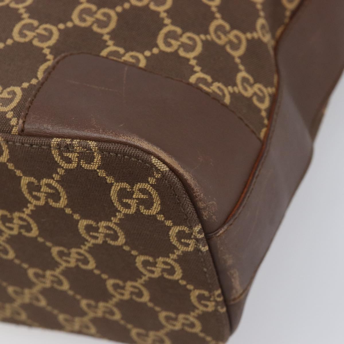 Gucci Brown Monogram Shoulder Bag
