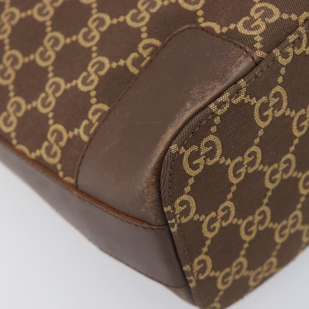Gucci Brown Monogram Shoulder Bag