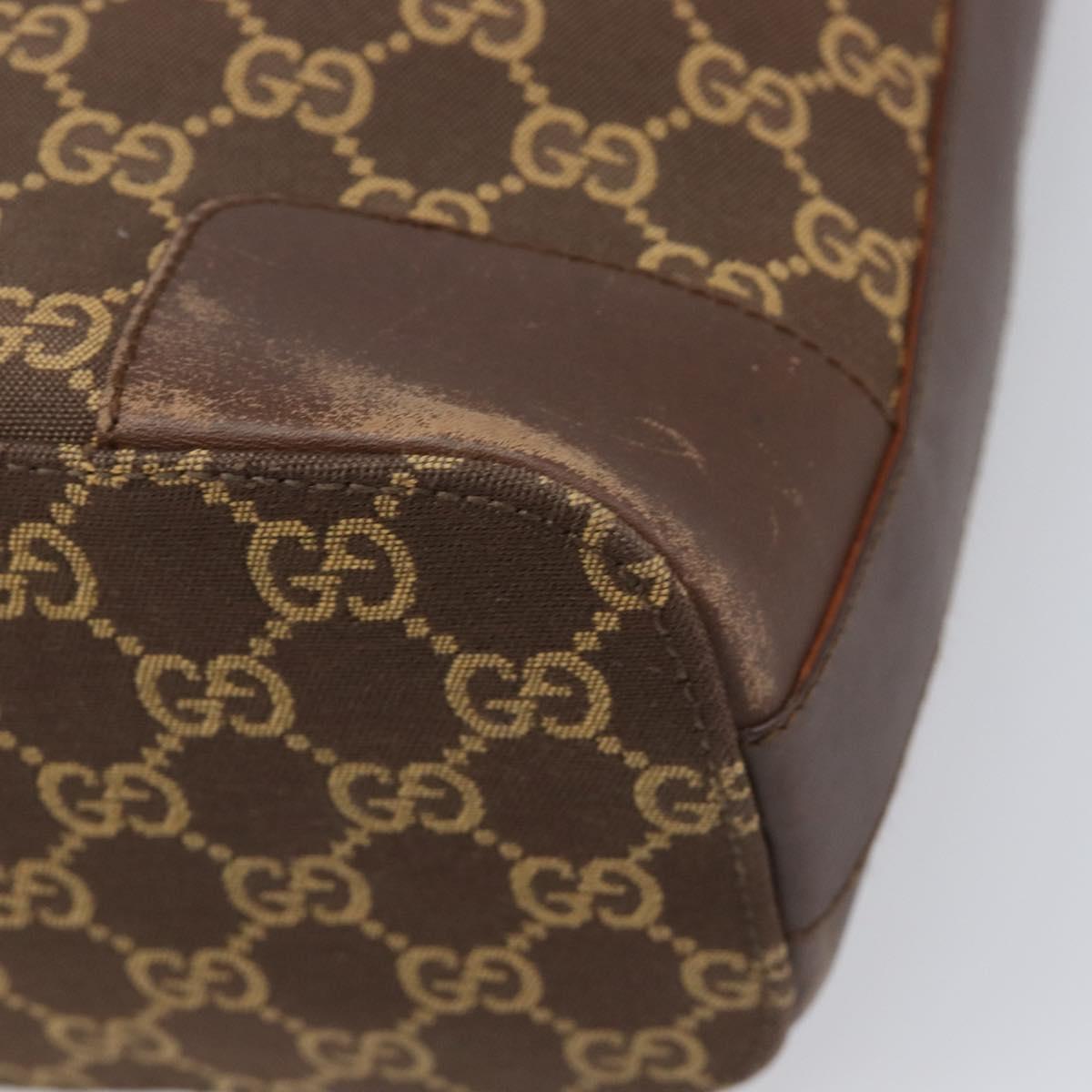 Gucci Brown Monogram Shoulder Bag