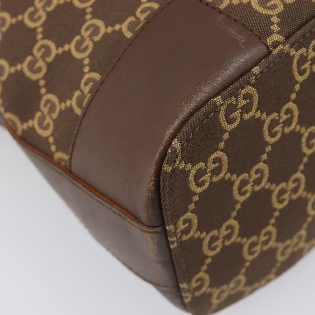 Gucci Brown Monogram Shoulder Bag