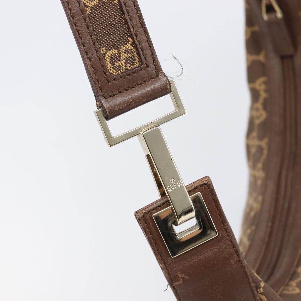 Gucci Brown Monogram Shoulder Bag