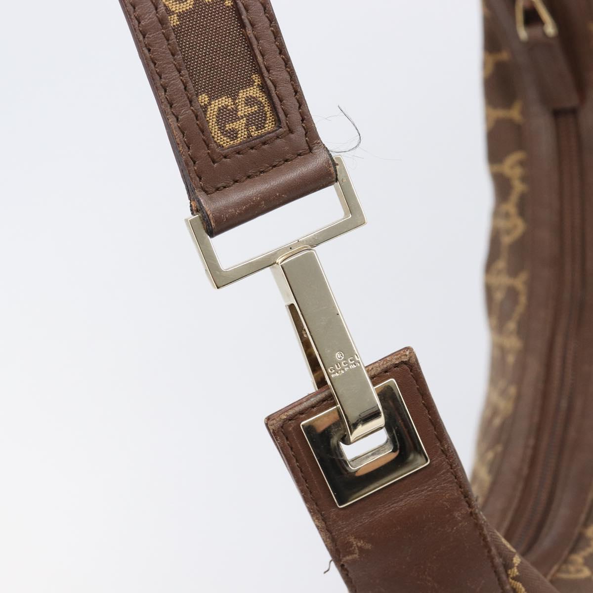 Gucci Brown Monogram Shoulder Bag