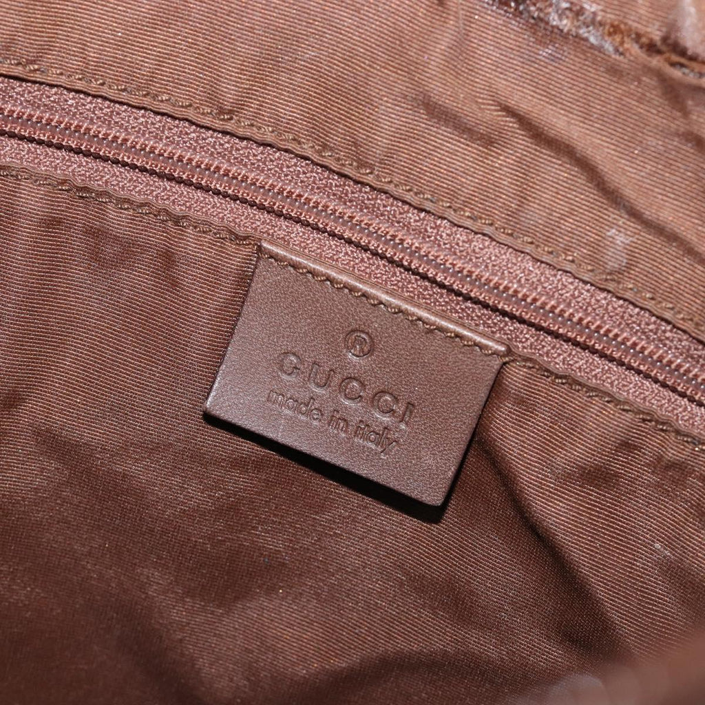 Gucci Brown Monogram Shoulder Bag