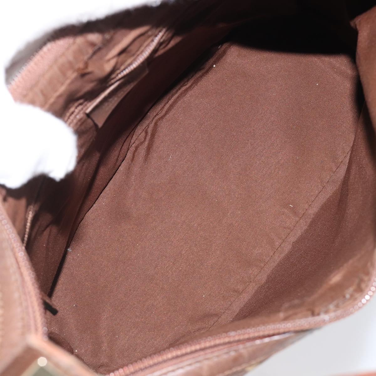 Gucci Brown Monogram Shoulder Bag