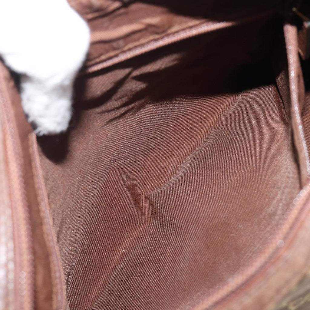 Gucci Brown Monogram Shoulder Bag