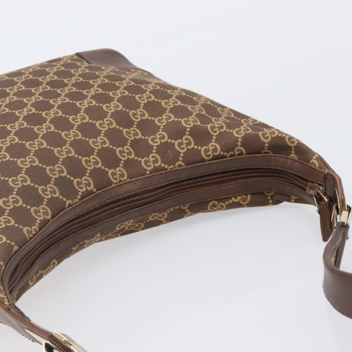Gucci Brown Monogram Shoulder Bag