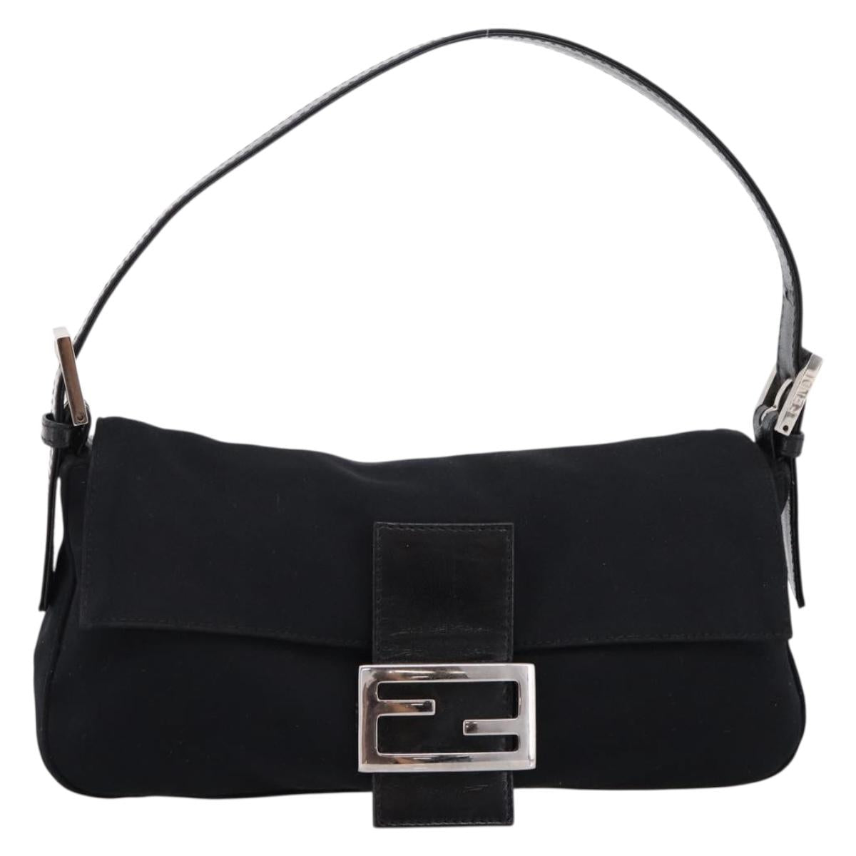 Fendi Black Baguette