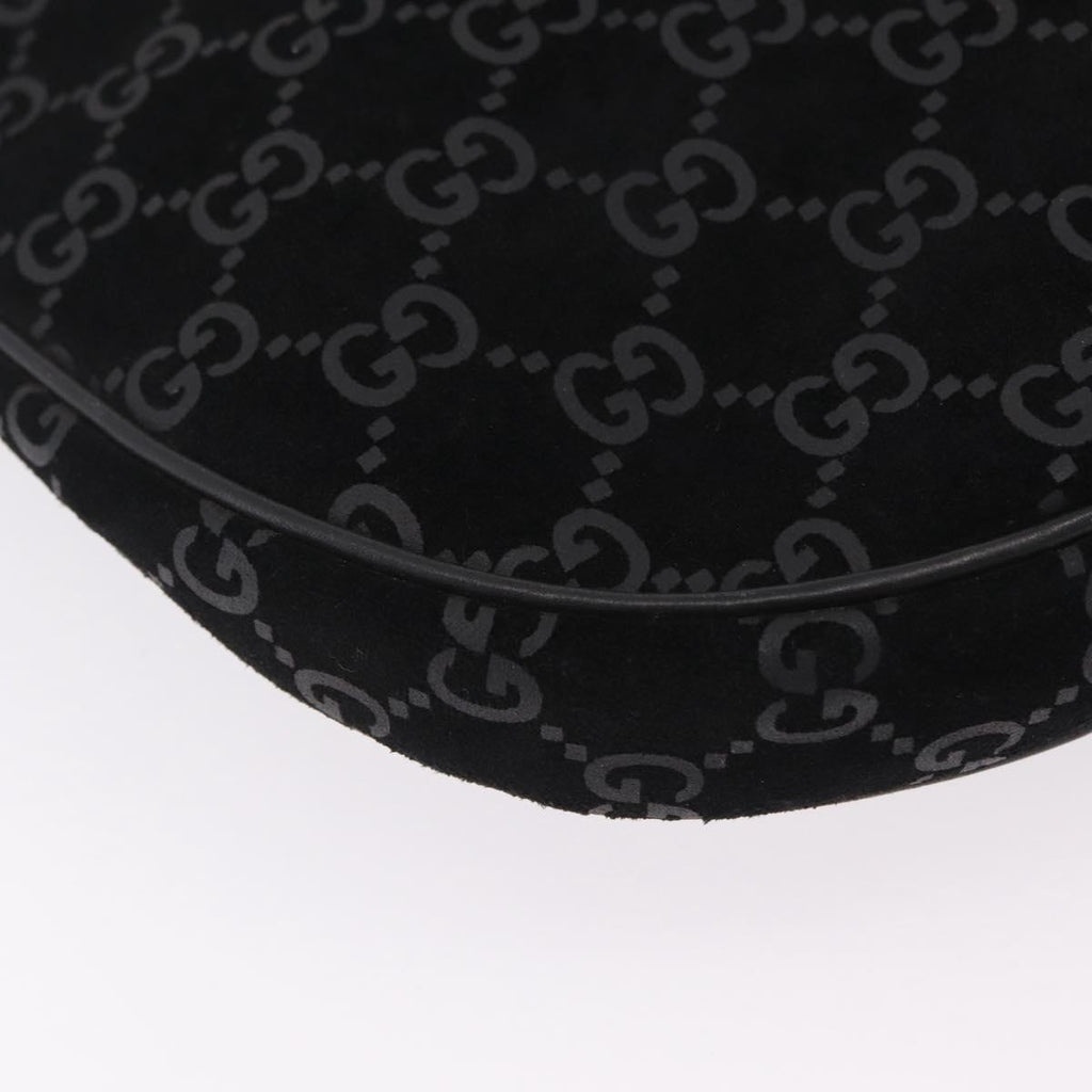 Gucci Tom Ford Black Monogram Shoulder Bag