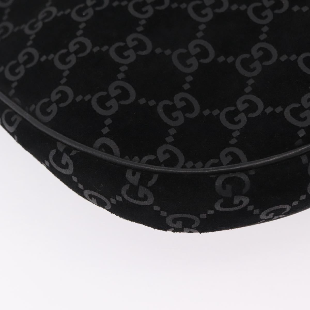 Gucci Tom Ford Black Monogram Shoulder Bag