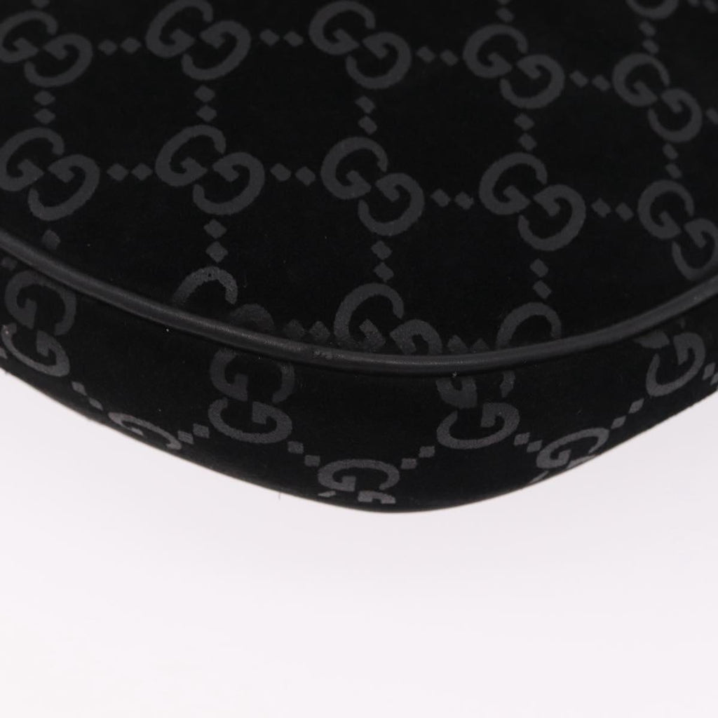 Gucci Tom Ford Black Monogram Shoulder Bag