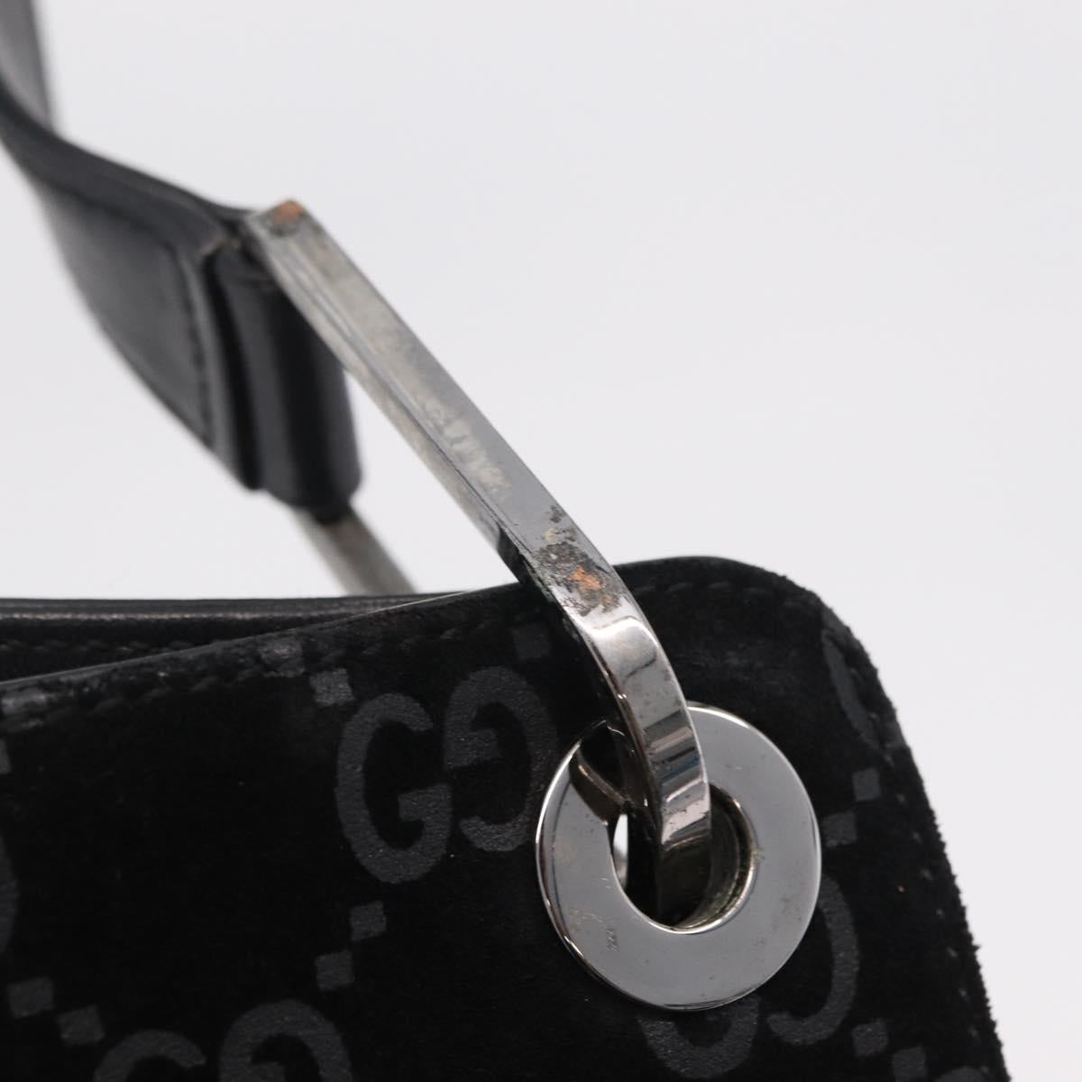 Gucci Tom Ford Black Monogram Shoulder Bag