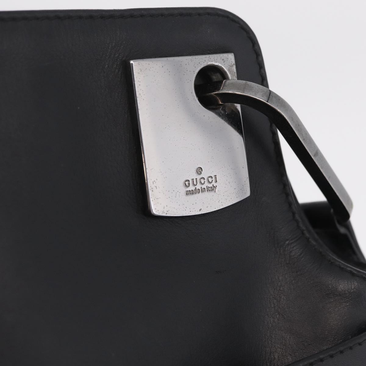 Gucci Tom Ford Black Monogram Shoulder Bag